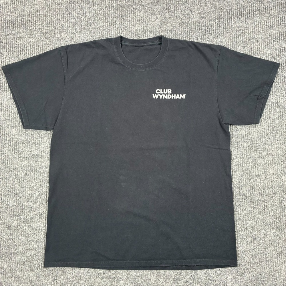 Club Wyndham Daytona Bike Week 2020 T Shirt Black Graphic Motorcycle Mens XL